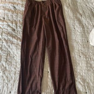 Madewell tweed pants!